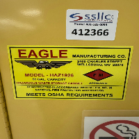 Eagle 55 Gallon Flammable Liquid Storage Cabinet image 0